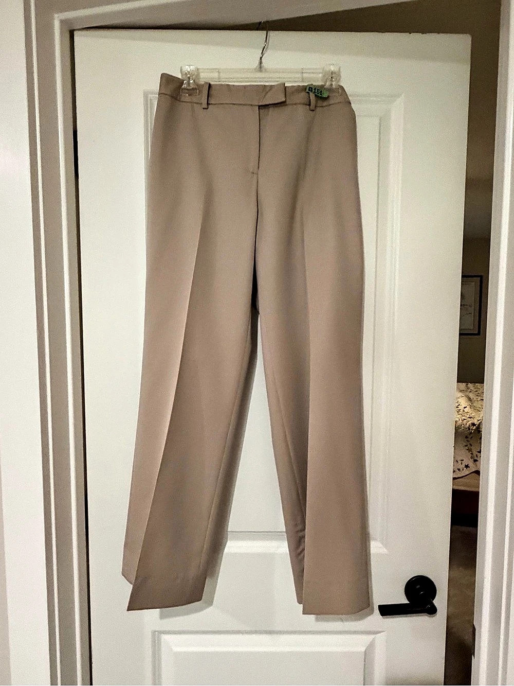 Brooks Brothers 346 Carolina Fit Wool Trousers Beige Size 6 Like New